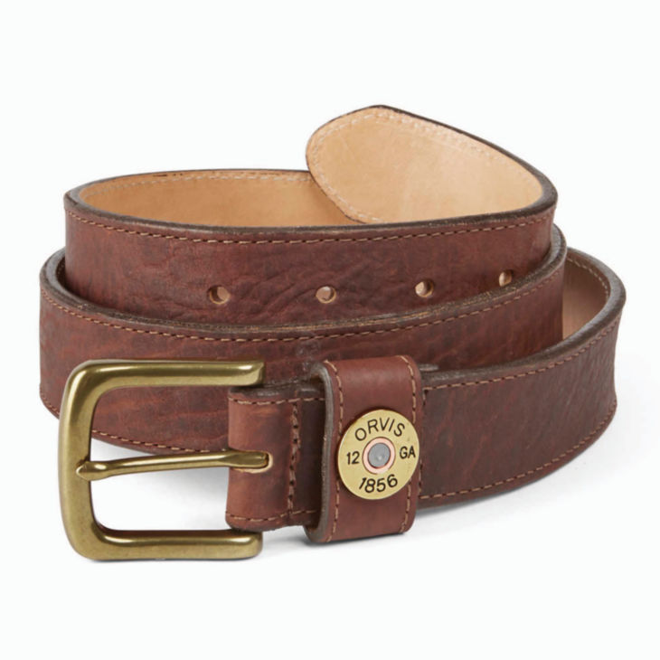 Bison Leather Shotshell Belt - 