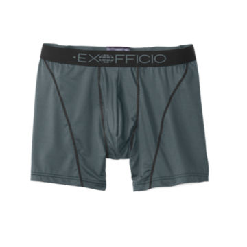 ExOfficio® Give-N-Go® Sport Mesh 6" Boxer Brief - CHARCOAL image number 0