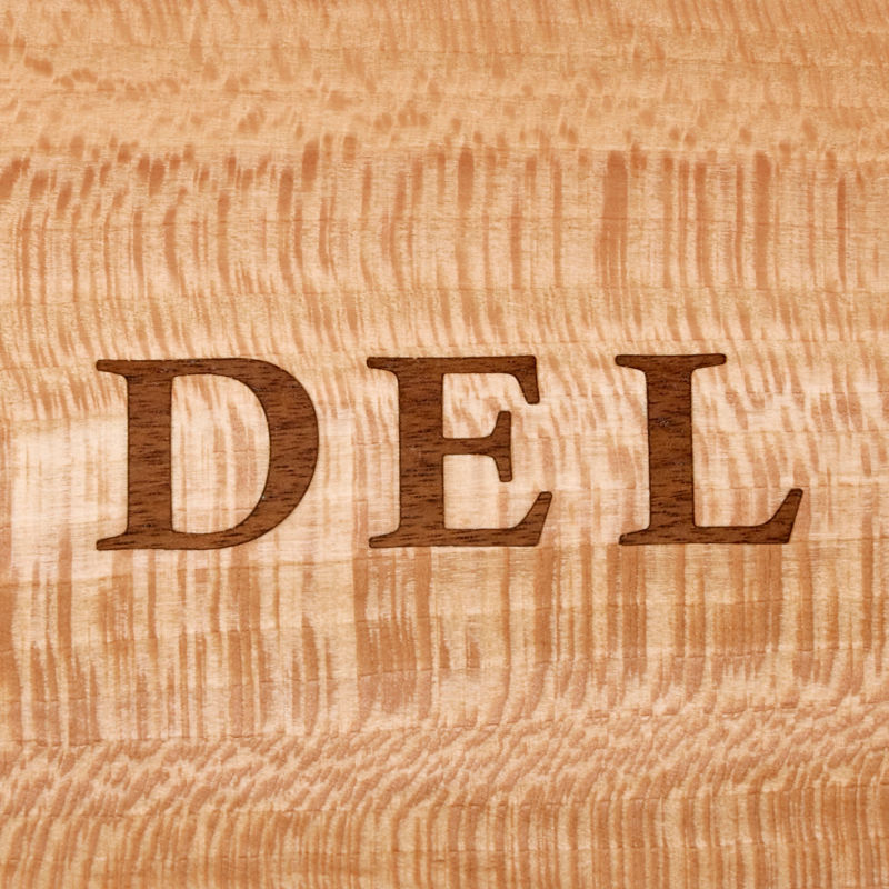 A.L. Swanson River Series Fly Boxes - Wood Inlay - SYCAMORE image number 2