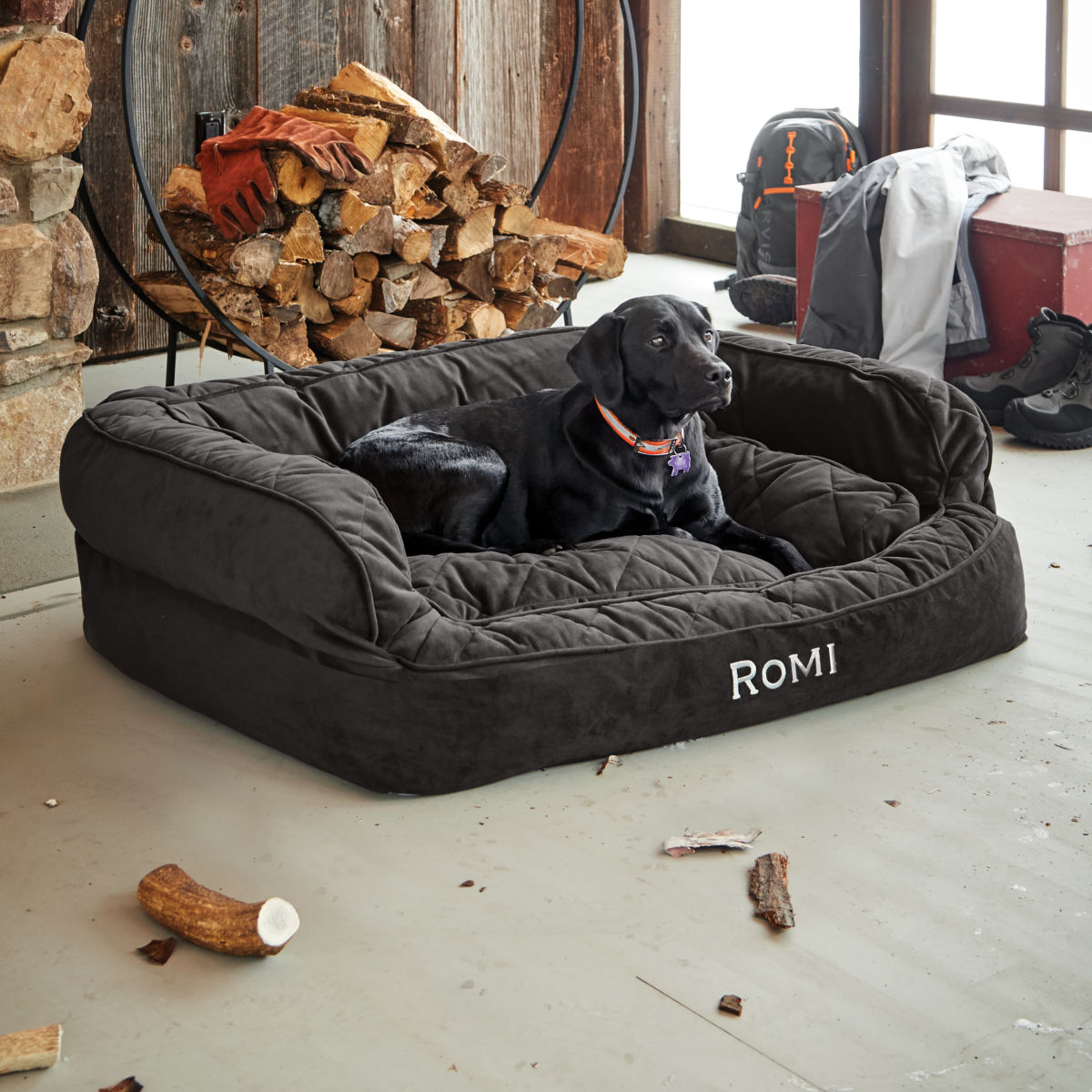 Orvis ComfortFill-Eco™ Couch Dog Bed | Orvis