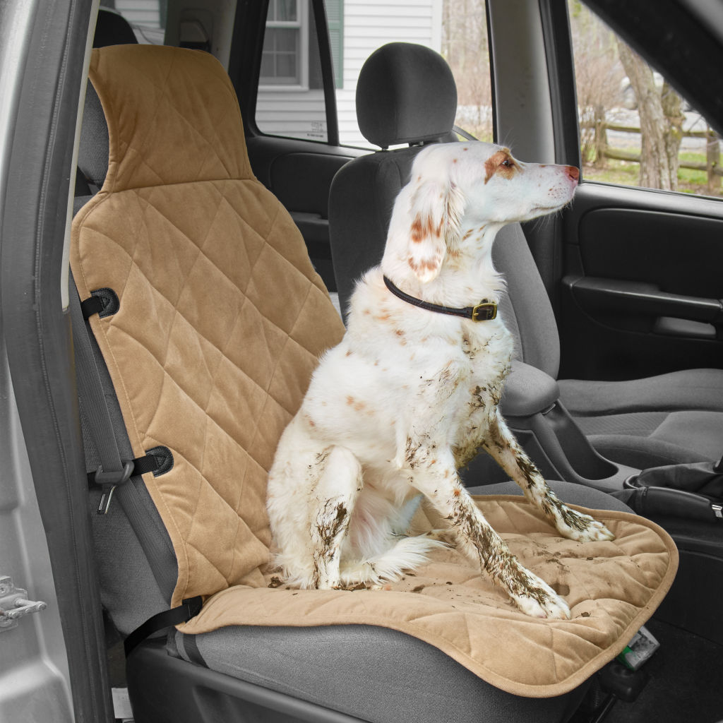 Grip-Tight® Quilted Bucket Seat Protector -  image number 0