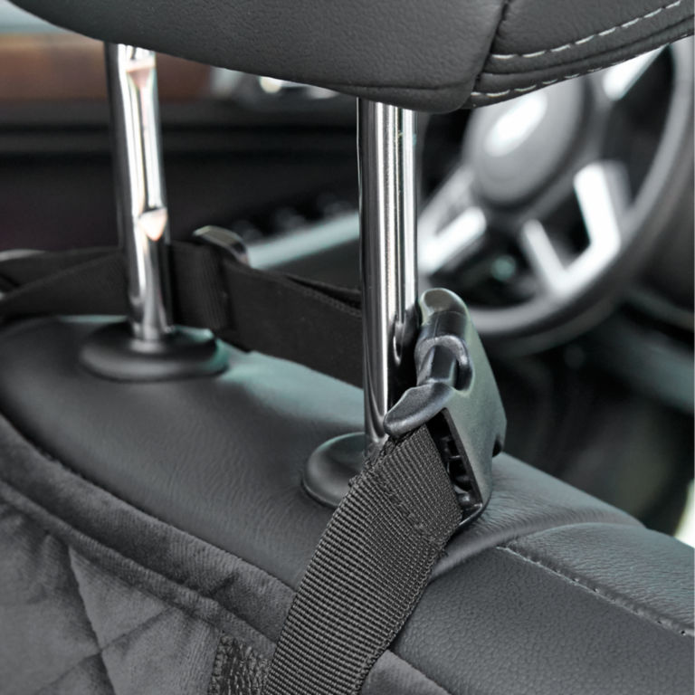 Grip-Tight® Quilted Microfiber Backseat Protector -  image number 2