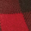 Buffalo Check Dog Jacket - RED/BLACK