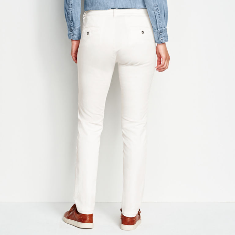 Sueded Stretch Chinos -  image number 3