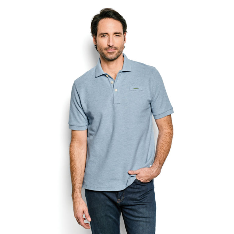 Orvis Mens The Signature Polo Trim Fit