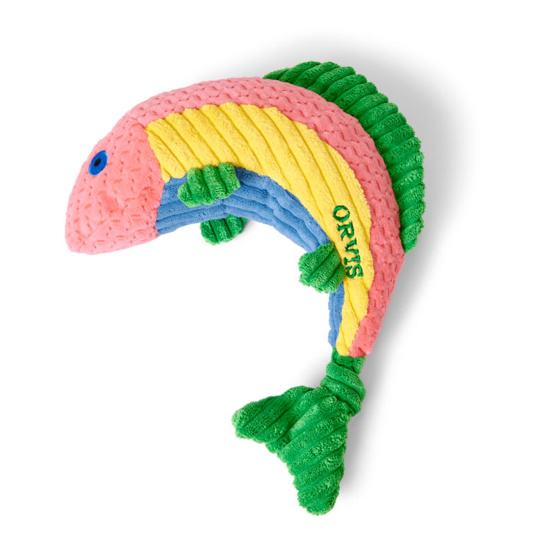 Animal Rainbow Trout Squeaky toy