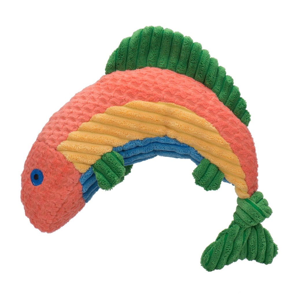 Animal Squeaky Toys - RAINBOW TROUT image number 0
