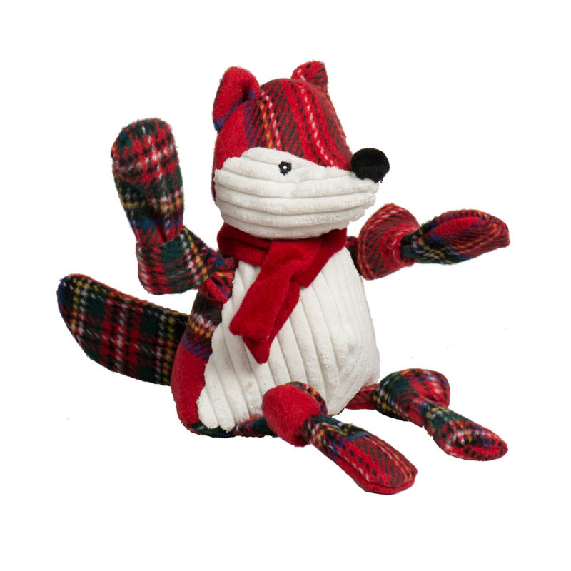 Animal Squeaky Toys - FESTIVE FOX image number 1