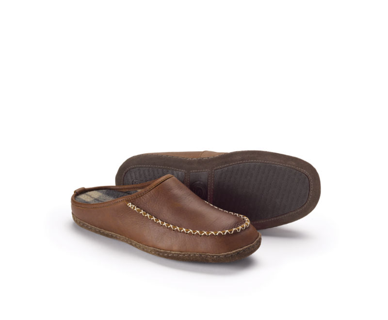 Lodge Leather SlipOn Mocs Orvis