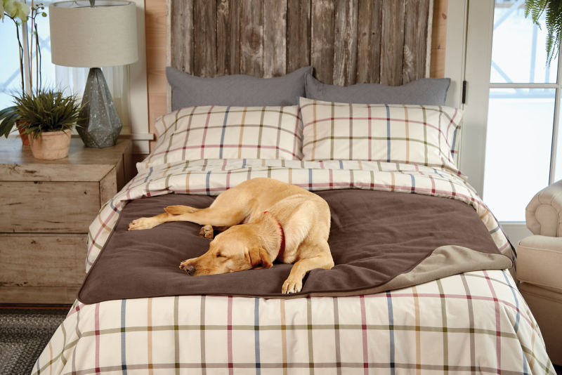 Dog-Proof Fleece Throw Furniture Protector | Orvis
