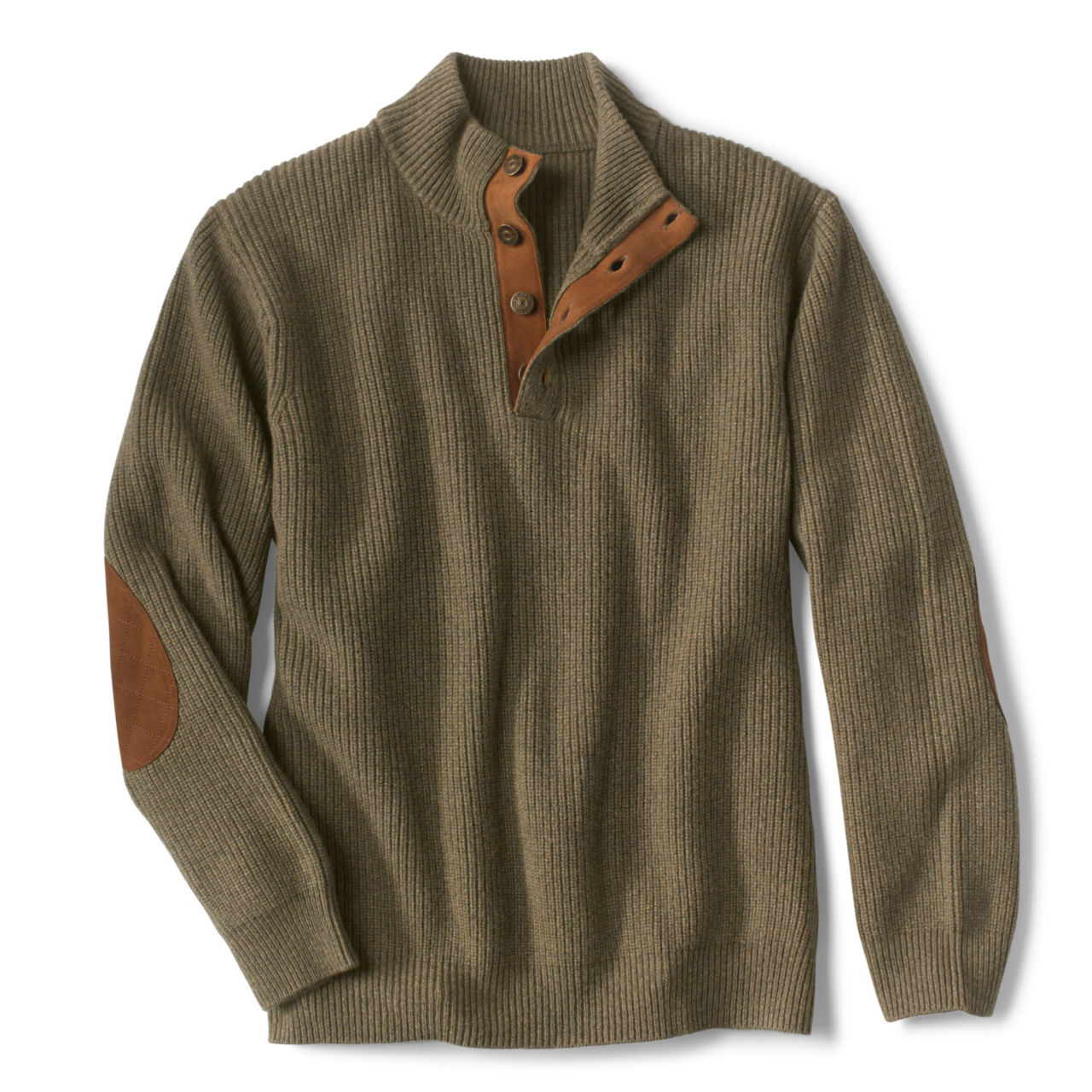 Quail Creek Button Mock Pullover - LICHEN image number 0