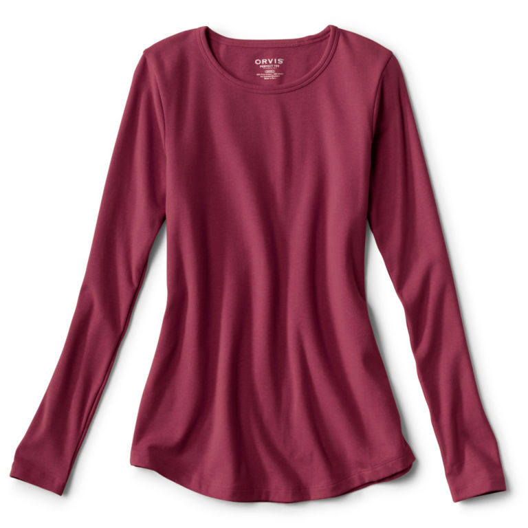 Long-Sleeved Relaxed Perfect Tee -  image number 3