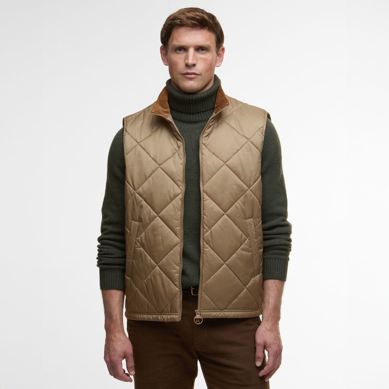 Barbour&reg; Finn Gilet - MILITARY BROWN