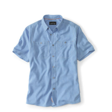 Tech Chambray Short-Sleeved Work Shirt -  image number 0