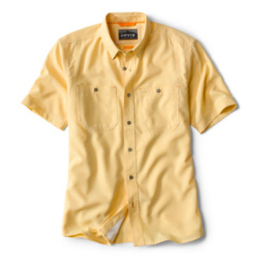 Tech Chambray Short-Sleeved Work Shirt - BUTTER
