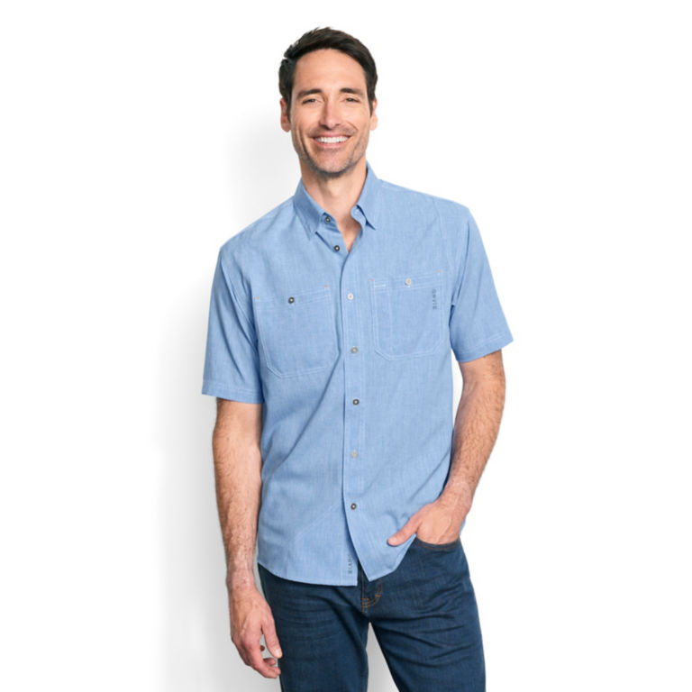 Tech Chambray Short-Sleeved Work Shirt | Orvis