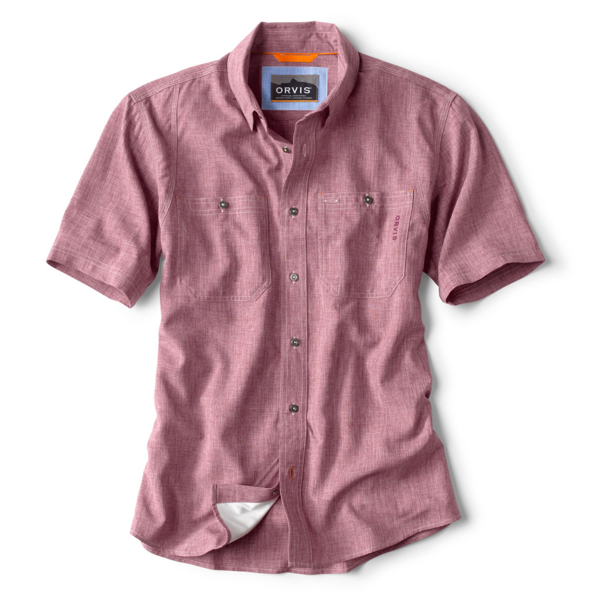 Tech Chambray Short-Sleeved Work Shirt - image number 0