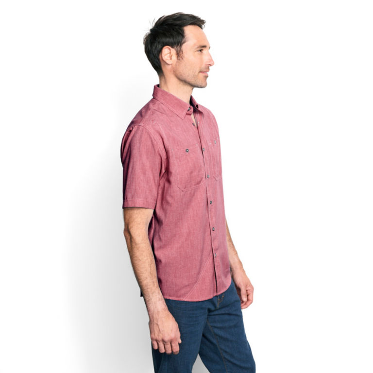 Tech Chambray Short-Sleeved Work Shirt -  image number 2