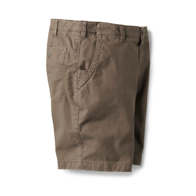 Men's Montana Morning&reg; EZ-Waist Stretch 9" Shorts - MUSHROOM image number 4