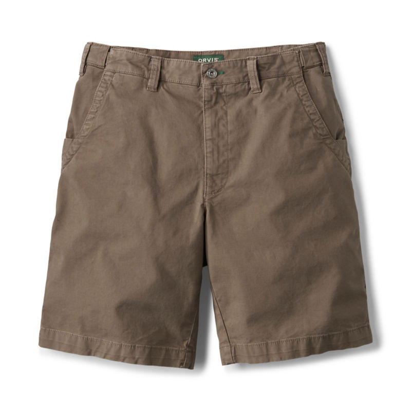 Men's Montana Morning&reg; EZ-Waist Stretch 9" Shorts - MUSHROOM image number 3