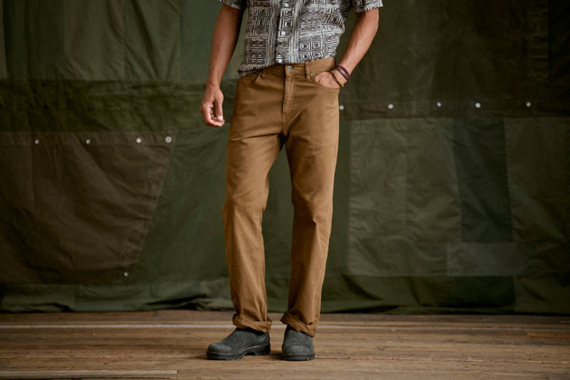 Men&rsquo;s 1856 Stretch Twill 5-Pocket Pants - FIELD KHAKI image number 2