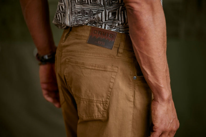 Men&rsquo;s 1856 Stretch Twill 5-Pocket Pants - FIELD KHAKI image number 1