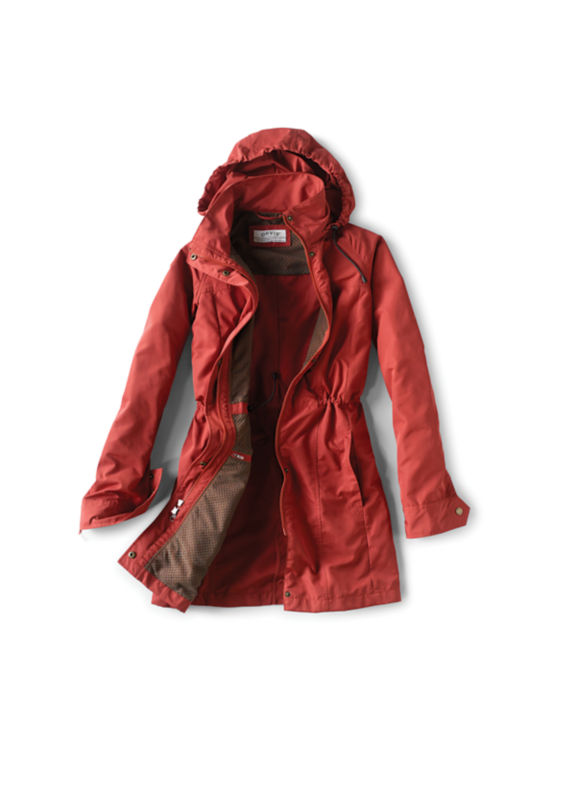 Red Pack-and-Go Travel Jacket