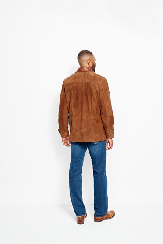 northgate suede lapel jacket