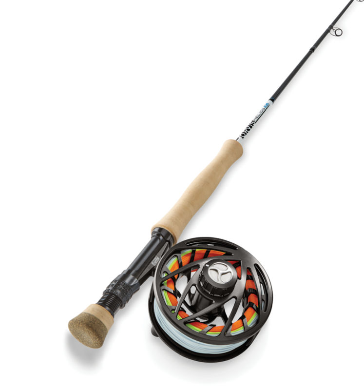 An Orvis fly rod and reel.