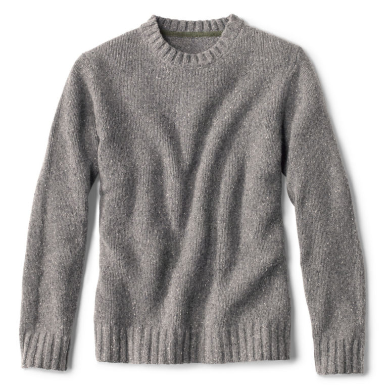 Newbridge Donegal Crewneck Sweater - OYSTER image number 0