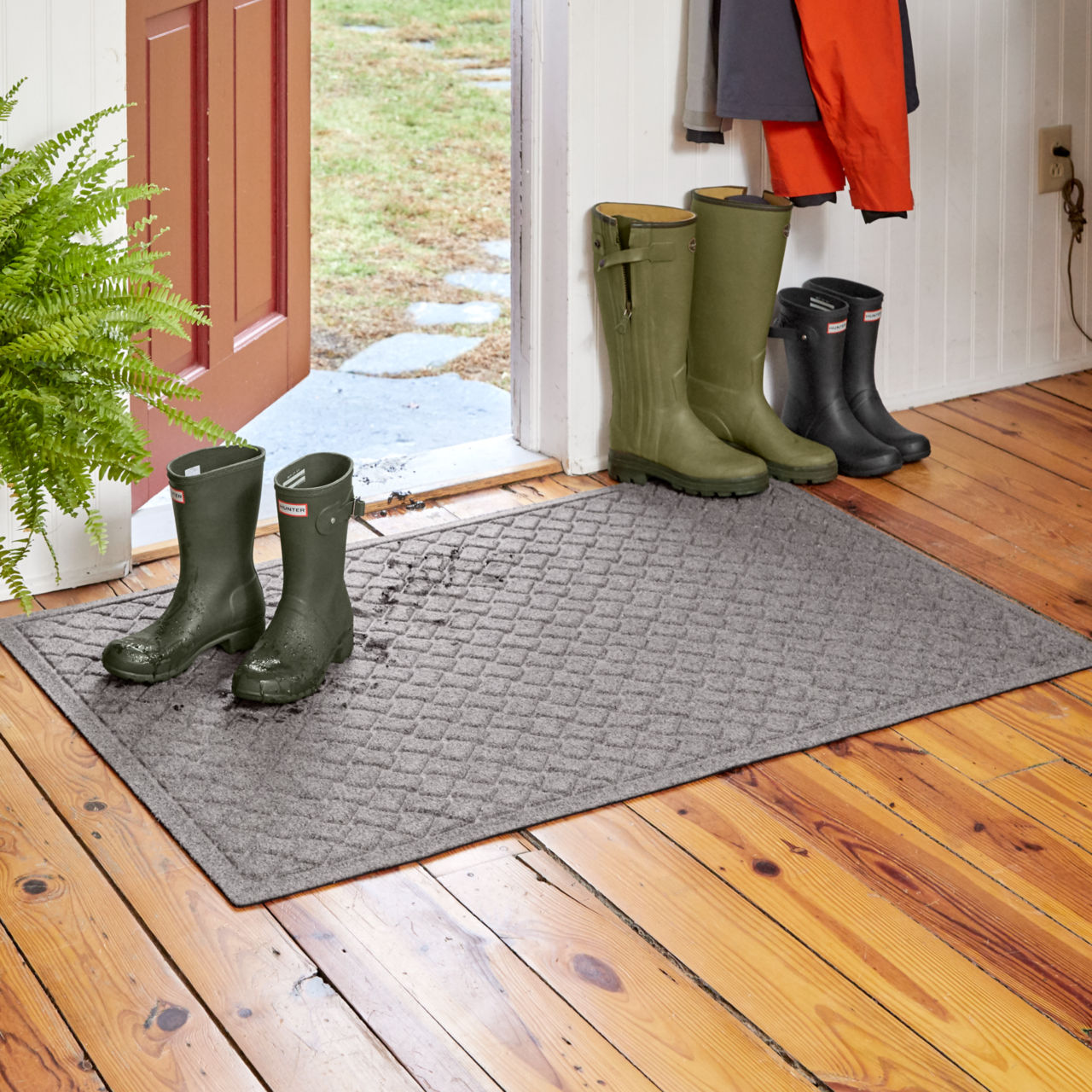 Basketweave Recycled Water Trapper® Mat -  image number 3