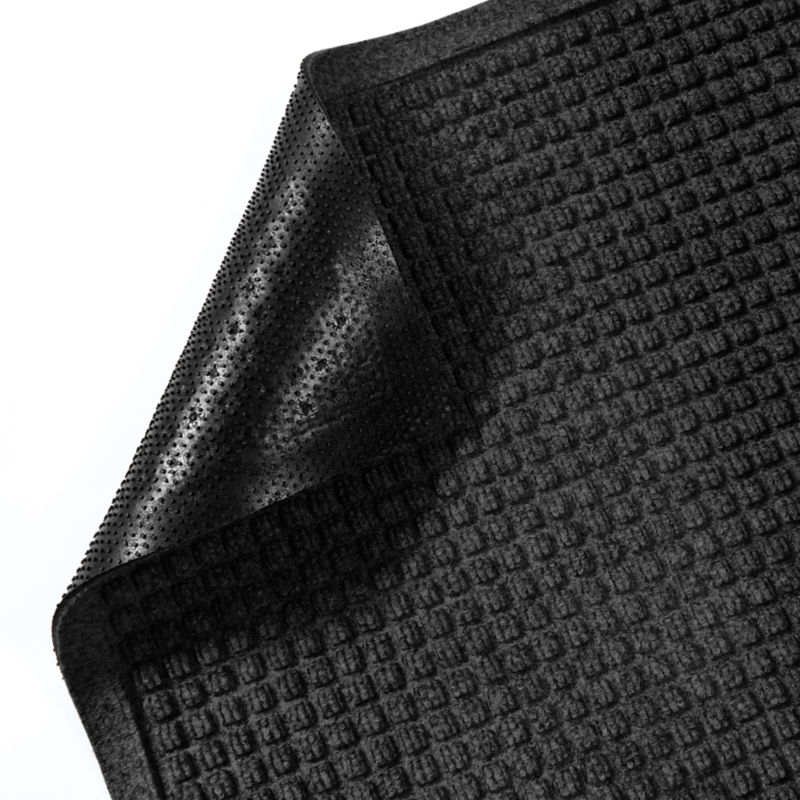 Recycled WaterHog&reg; Grid Mat - CHARCOAL image number 2