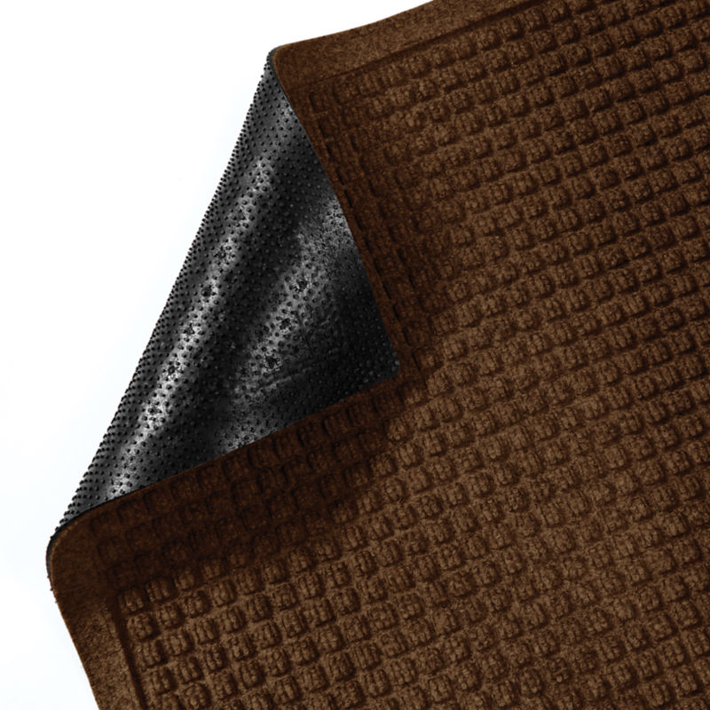 Recycled WaterHog&reg; Grid Mat - DARK BROWN image number 2