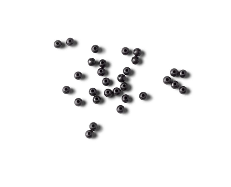 3D Streamer Beads - BLACK