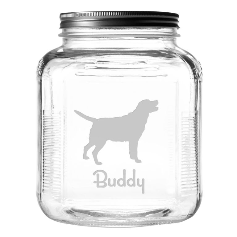 Personalized Dog Breed Treat Jar -  image number 0