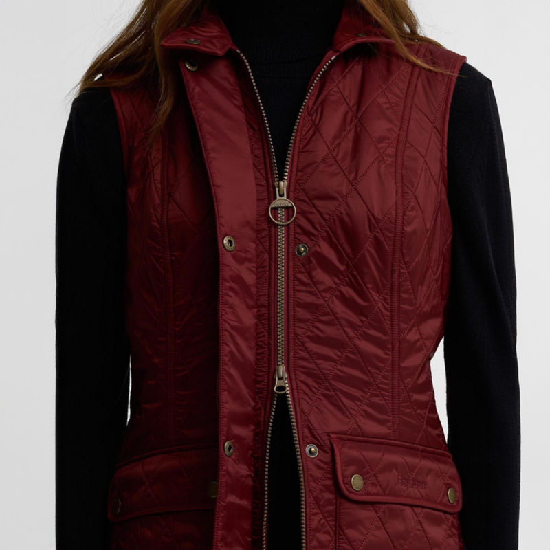 Barbour&reg;  Wray Gilet - CRANBERRY RED image number 1