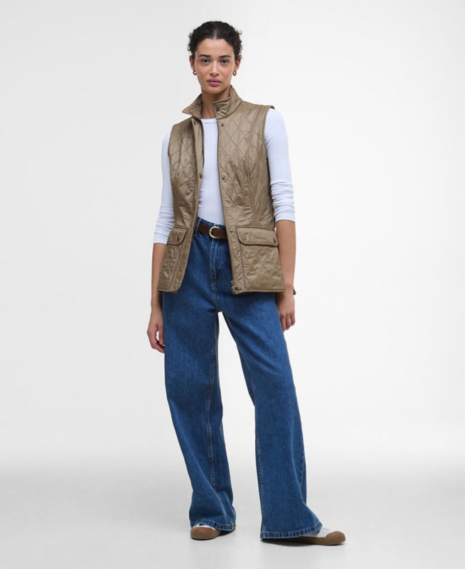 Barbour&reg;  Wray Gilet - MILITARY BROWN image number 4