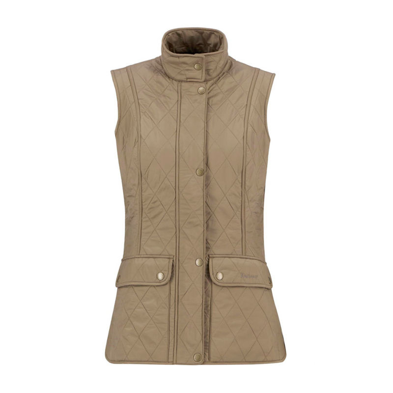 Barbour&reg;  Wray Gilet - MILITARY BROWN image number 6
