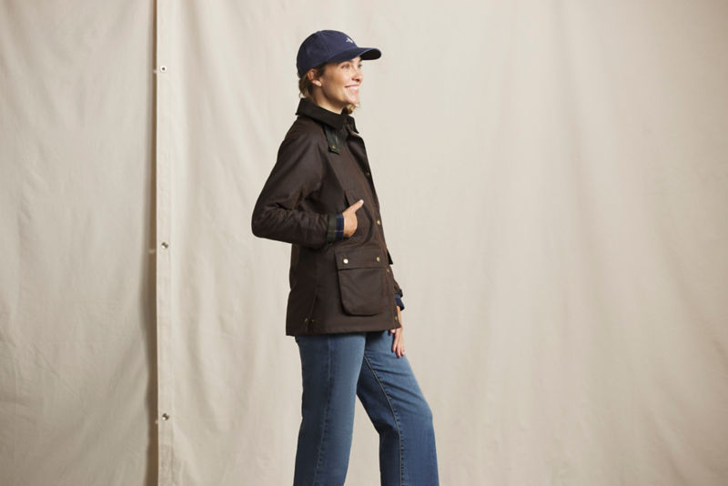 Barbour&reg; Acorn Waxed Jacket - RUSTIC-EXCLUSIVE image number 2