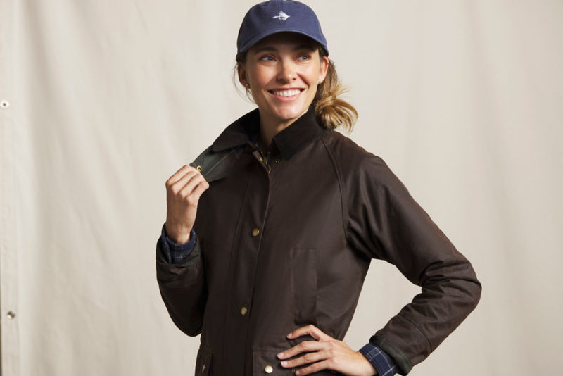 Barbour&reg; Acorn Waxed Jacket - RUSTIC-EXCLUSIVE image number 1