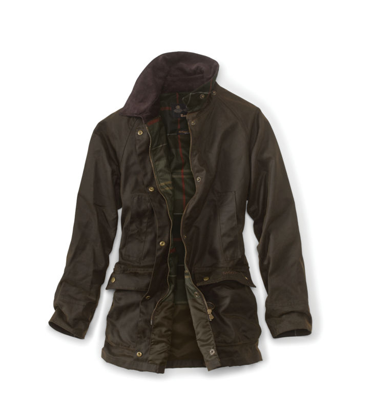 Barbour&reg; Acorn Waxed Jacket - OLIVE