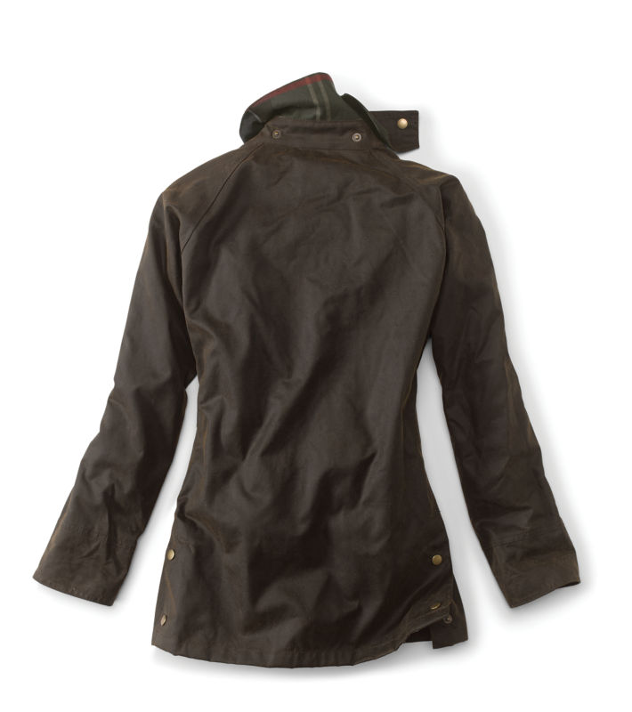 Barbour&reg; Acorn Waxed Jacket - OLIVE image number 1