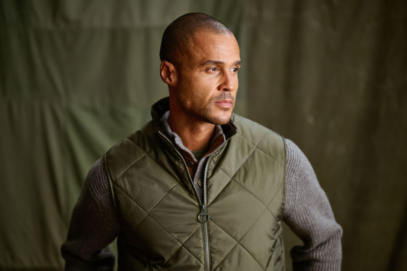 Barbour&reg; Finn Gilet - OLIVE image number 2