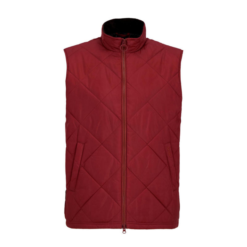 Barbour&reg; Finn Gilet - BRICK RED image number 6