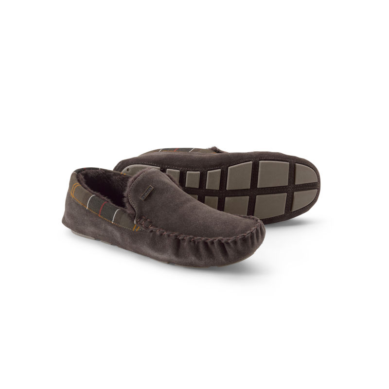 Barbour® Monty Suede Slippers | Orvis