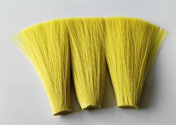 Fish Skull Faux Bucktail - YELLOW