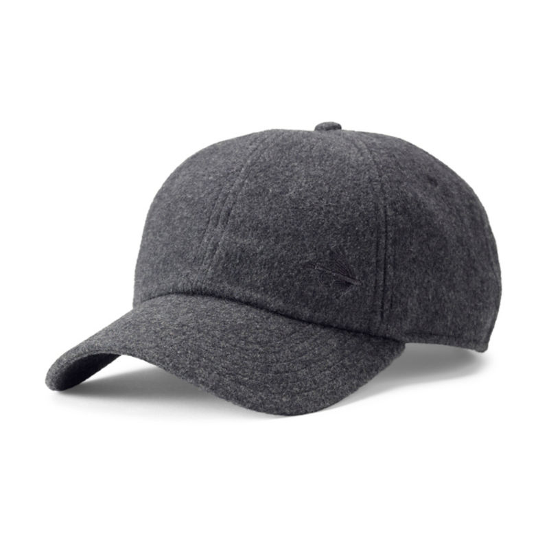 Cashmere Ball Cap - CHARCOAL
