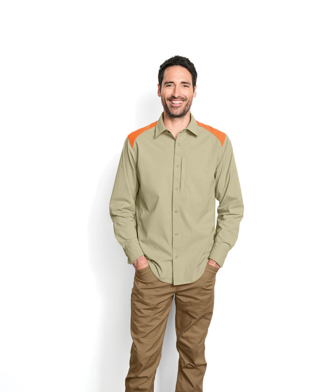 PRO LT Hunting Shirt - SAND/BLAZE image number 3