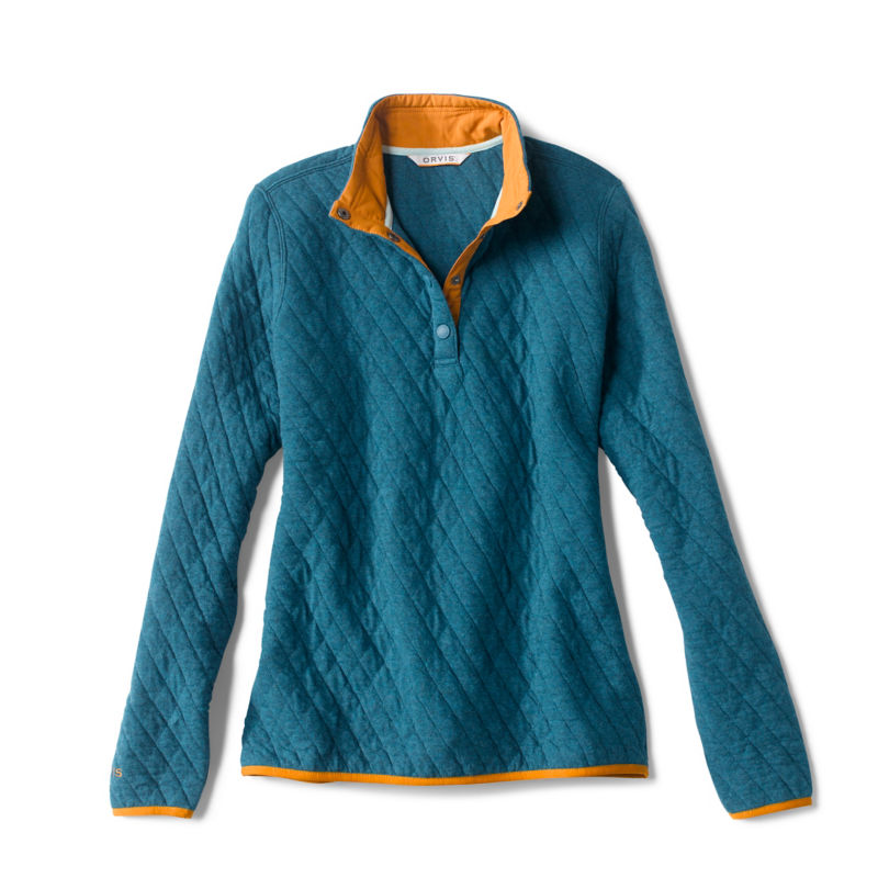 Outdoor Quilted Snap Sweatshirt | Orvis