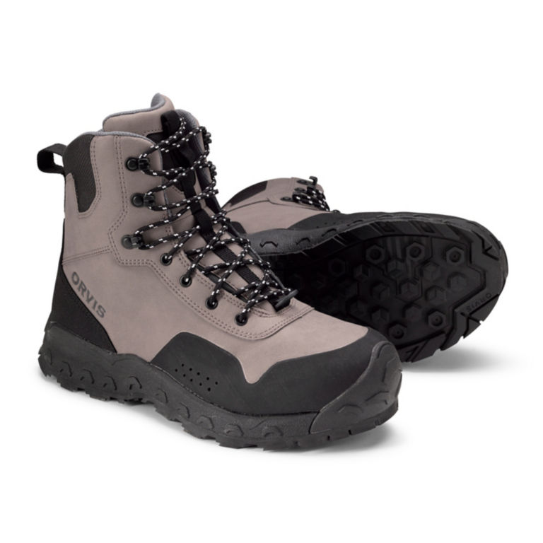 Men's Clearwater Wading Boots - Rubber Sole - GRAVEL image number 0